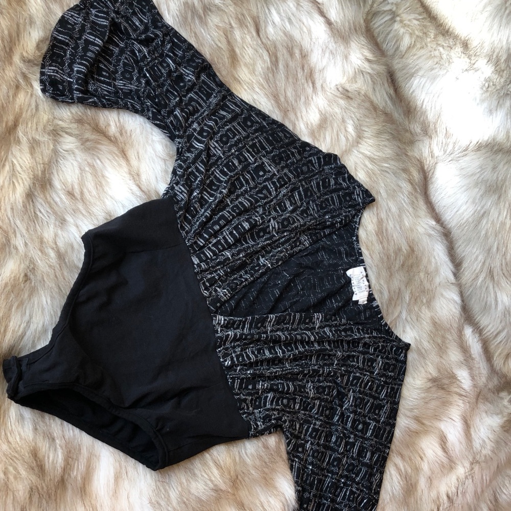 Deep V body suit